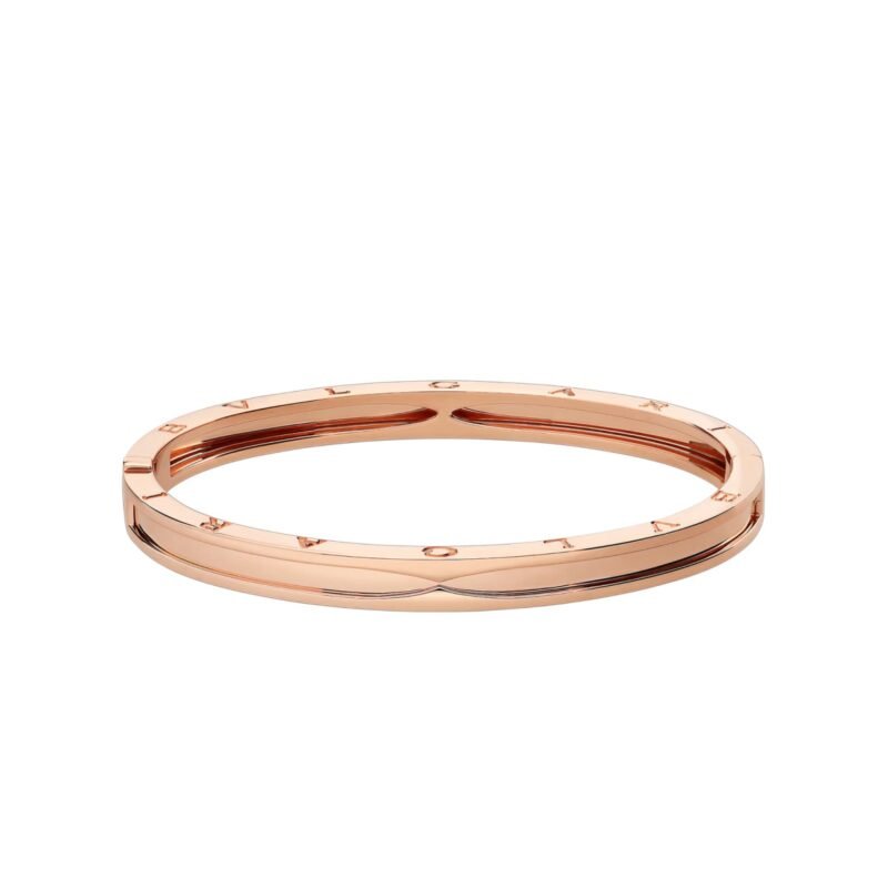 Pre-Owned Bvlgari B.zero1 18K Rose Gold Bangle Bracelet