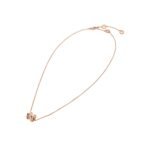 Pre-Owned Bvlgari B.zero1 18K Rose Gold Pavé Diamond Necklace - Image 2