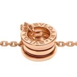 Pre-Owned Bvlgari B.zero1 18K Rose Gold Round Pendant Necklace - Image 3
