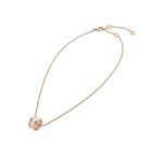 Pre-Owned Bvlgari B.zero1 18K Rose Gold and White Ceramic Necklace - Image 2