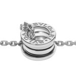 Pre-Owned Bvlgari B.zero1 18K White Gold Round Pendant Necklace - Image 3
