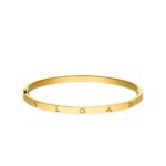 Pre-Owned Bvlgari B.zero1 Essential 18K Yellow Gold Bangle Bracelet - Image 2