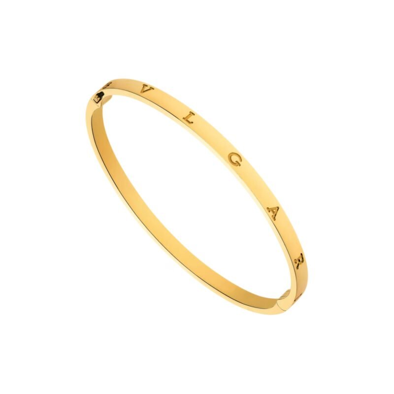 Pre-Owned Bvlgari B.zero1 Essential 18K Yellow Gold Bangle Bracelet