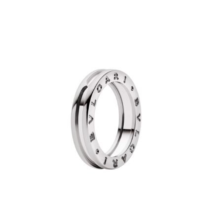 Pre-Owned Bvlgari B.zero1 One-Band Ring in 18 kt White Gold