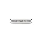 Pre-Owned Bvlgari B.zero1 One-Band Ring in 18K White Gold Set with Pavé Diamonds on the Spiral - Image 2