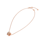 Pre-Owned Bvlgari B.zero1 Rock 18K Rose Gold and Black Ceramic Necklace - Image 2