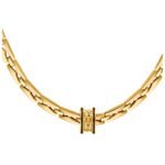 Pre-Owned Bvlgari B.zero1 Rock Chain 18K Yellow Gold and Black Ceramic Necklace - Image 6