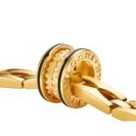 Pre-Owned Bvlgari B.zero1 Rock Chain 18K Yellow Gold and Black Ceramic Necklace - Image 2