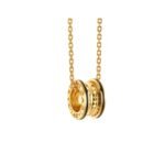 Pre-Owned Bvlgari B.zero1 Rock Chain 18K Yellow Gold and Black Ceramic Necklace - Image 4