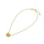 Pre-Owned Bvlgari B.zero1 Rock Chain 18K Yellow Gold and Black Ceramic Necklace - Image 5