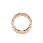 Pre-Owned Bvlgari B.zero1 Three-Band Ring in 18 k Rose Gold - Image 3