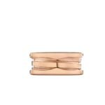 Pre-Owned Bvlgari B.zero1 Three-Band Ring in 18 k Rose Gold - Image 2