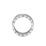 Pre-Owned Bvlgari B.zero1 Three-Band Ring in 18 k White Gold - Image 3