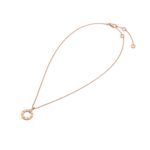 Pre-Owned Bvlgari Bvlgari 18K Rose Gold Diamond Pendant Necklace - Image 2