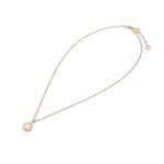 Pre-Owned Bvlgari Bvlgari 18K Rose Gold and Mother-of-Pearl Circle Pendant Necklace - Image 3