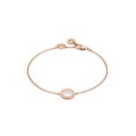 Pre-Owned Bvlgari Bvlgari Engravable 18K Rose Gold Mother-of-Pearl Bracelet - Image 3
