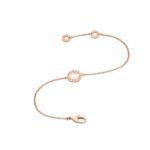 Pre-Owned Bvlgari Bvlgari Engravable 18K Rose Gold Mother-of-Pearl Bracelet - Image 2