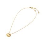 Pre-Owned Bvlgari Cabochon 18K Yellow Gold Demi Pavé Diamond Necklace - Image 2