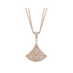 Pre-Owned Bvlgari Divas’ Dream 18K Rose Gold Diamond Necklace