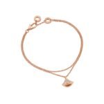 Pre-Owned Bvlgari Divas' Dream 18K Rose Gold Full Pavé Diamond Bracelet
