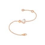 Pre-Owned Bvlgari Divas' Dream 18K Rose Gold Mother-of-Pearl and Pavé Diamond Bracelet - Image 2