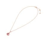 Pre-Owned Bvlgari Divas’ Dream 18K Rose Gold Rubellite and Diamond Necklace - Image 2