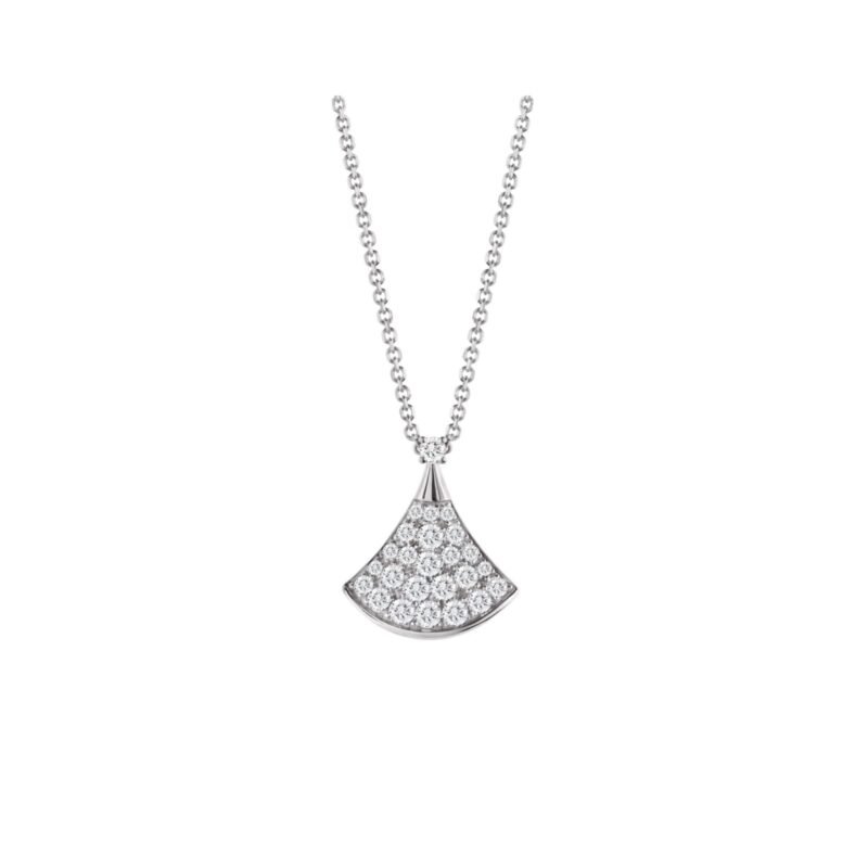 Pre-Owned Bvlgari Divas’ Dream 18K White Gold Diamond Necklace