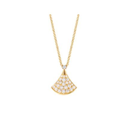 Pre-Owned Bvlgari Divas’ Dream 18K Yellow Gold Diamond Necklace