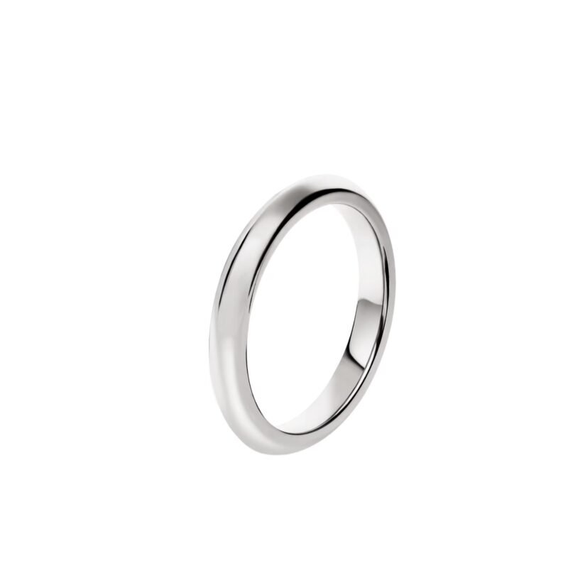 Pre-Owned Bvlgari Fedi Wedding Band in Platinum 950/1000 (1.17 Height)
