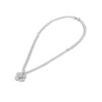 Pre-Owned Bvlgari Fiorever 18K White Gold Diamond Necklace (0.70 ct) - Image 3