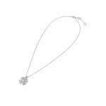 Pre-Owned Bvlgari Fiorever 18K White Gold Diamond Necklace - Image 2