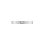 Pre-Owned Bvlgari MarryMe Wedding Band in Platinum 950/1000 Set with a Diamond - Image 3