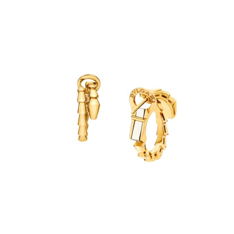 Pre-Owned Bvlgari Serpenti Viper 18K Yellow Gold Earrings