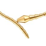 Pre-Owned Bvlgari Serpenti Viper 18K Yellow Gold Necklace - Image 2