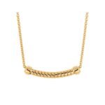 Pre-Owned Bvlgari Tubogas 18K Yellow Gold Necklace - Image 3