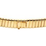 Pre-Owned Bvlgari Tubogas 18K Yellow Gold Necklace - Image 2