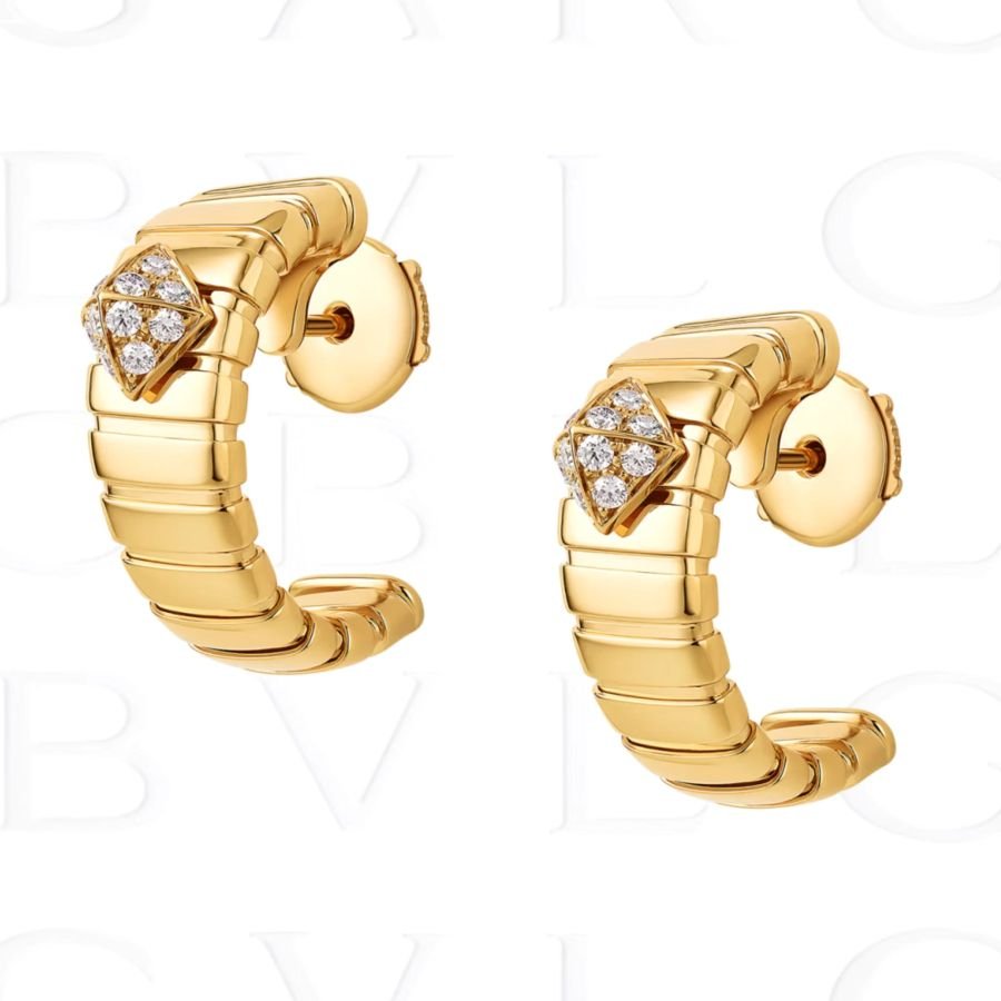 Pre-Owned Bvlgari Tubogas Earrings