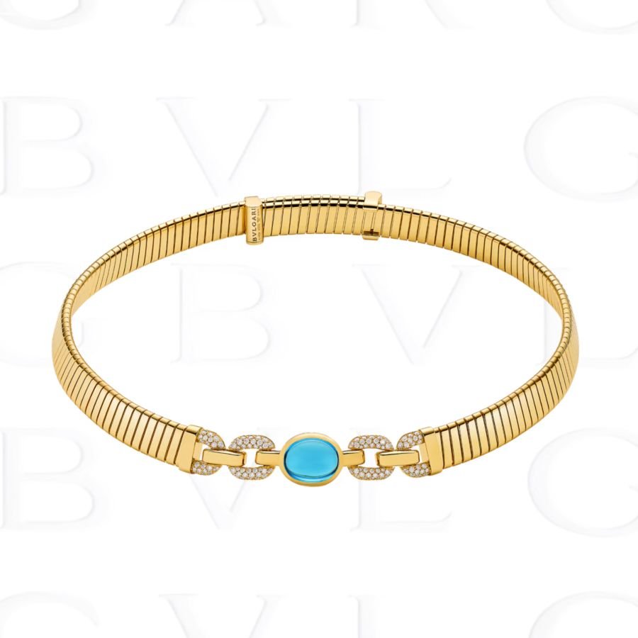 Pre-Owned Bvlgari Tubogas Necklaces