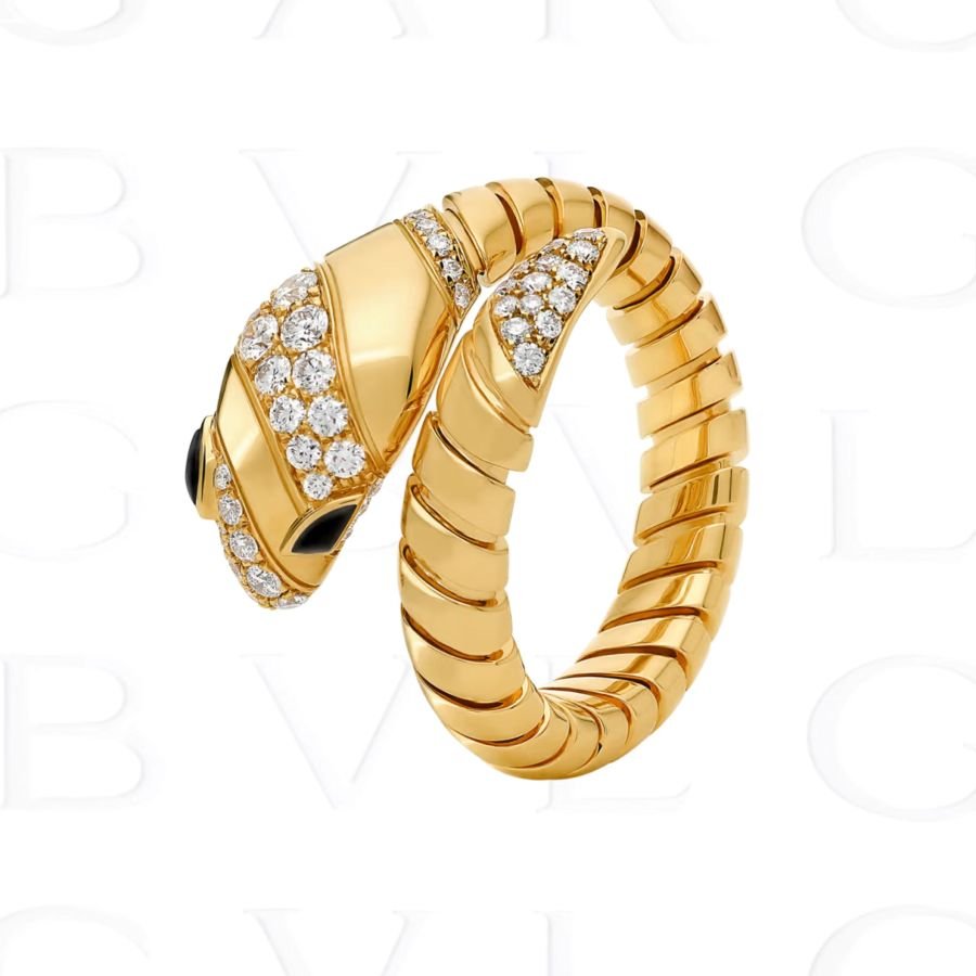 Pre-Owned Bvlgari Tubogas Rings