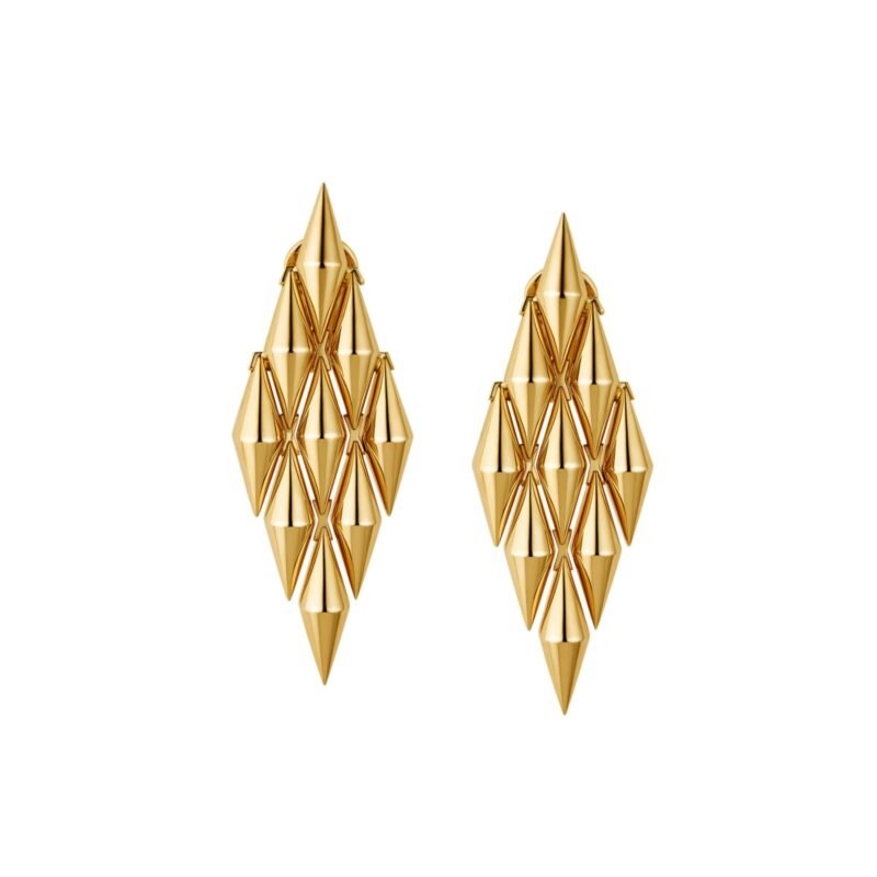 Pre-Owned Bvlgari Vimini 18K Yellow Gold Earrings – Archive 01, Bvlgari Eternal Collection