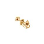 Pre-Owned Bvlgari Vimini 18K Yellow Gold Single Earring – Archive 01, Bvlgari Eternal Collection - Image 2
