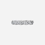 Pre-Owned Bird on a Rock by Tiffany Wings Narrow Ring in Platinum with Diamonds - Image 2