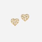 Pre-Owned Paloma Picasso® Olive Leaf Heart Earrings in 18K Gold
