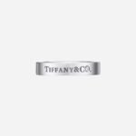 Pre-Owned T&CO.® Band Ring in Platinum with a Diamond