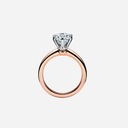Pre-Owned The Tiffany® Setting Engagement Ring in 18K Rose Gold