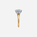 Pre-Owned The Tiffany® Setting Engagement Ring in 18K Yellow Gold - Image 3