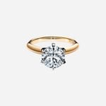 Pre-Owned The Tiffany® Setting Engagement Ring in 18K Yellow Gold - Image 2