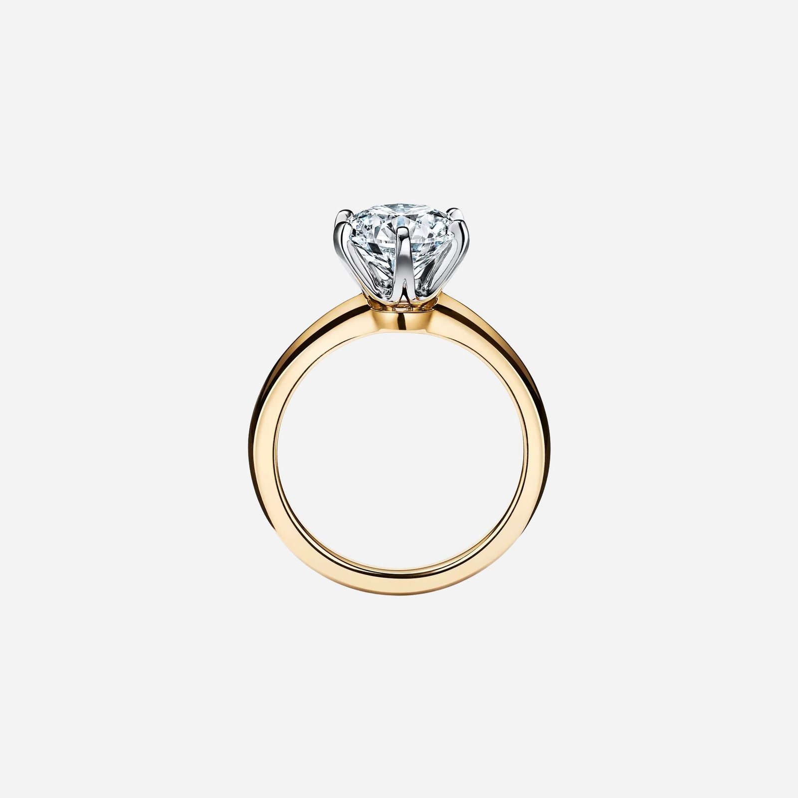 Pre-Owned The Tiffany® Setting Engagement Ring in 18K Yellow Gold Pre-Owned The Tiffany® Setting Engagement Ring in 18K Yellow Gold