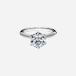 Pre-Owned The Tiffany® Setting Engagement Ring in Platinum - Image 2
