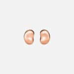 Pre-Owned Tiffany & Co. Elsa Peretti® Bean® Design Earrings in 18K Rose Gold, 5 mm